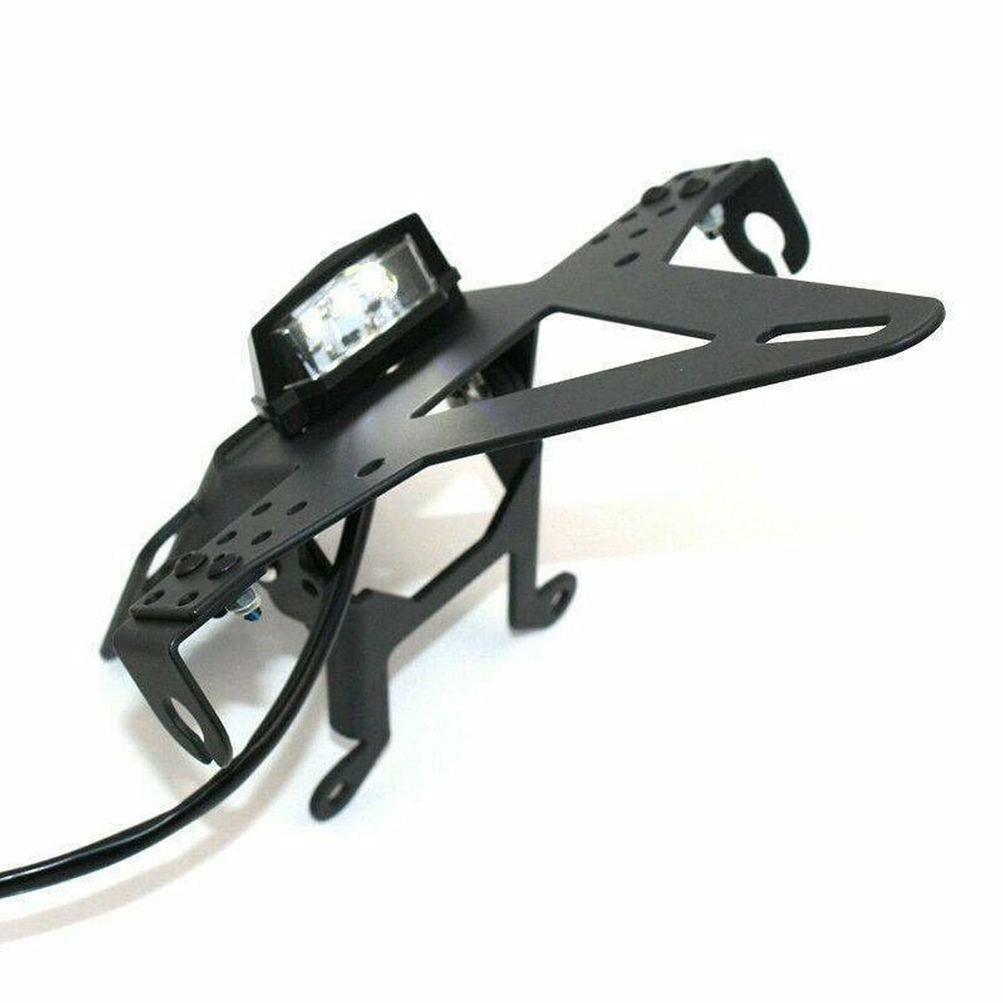 LED light motorcycle license plate holder plate holder For Universal For YZF R1 R3 R6 R15 R25 Fz6 Mt-07 Mt 07