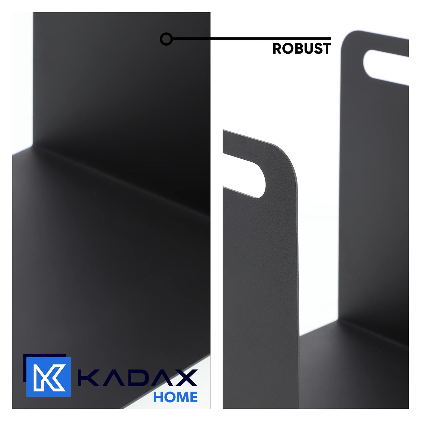 KADAX firewood rack, firewood holder made of sturdy steel, black firewood storage, powder-coated log rack in various patterns (36 x 30 x 36 cm)