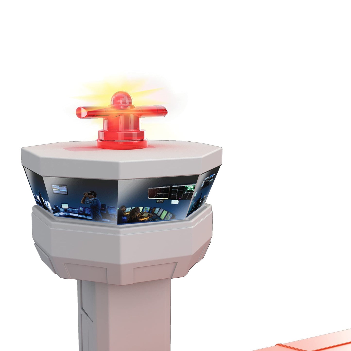 Matchbox HGC59 - Action Drivers Matchbox Airport Adventure with lights, sounds, and moving parts, 1 vehicle and 1 airplane, compatible with other sets, gift for kids ages 3 and up.