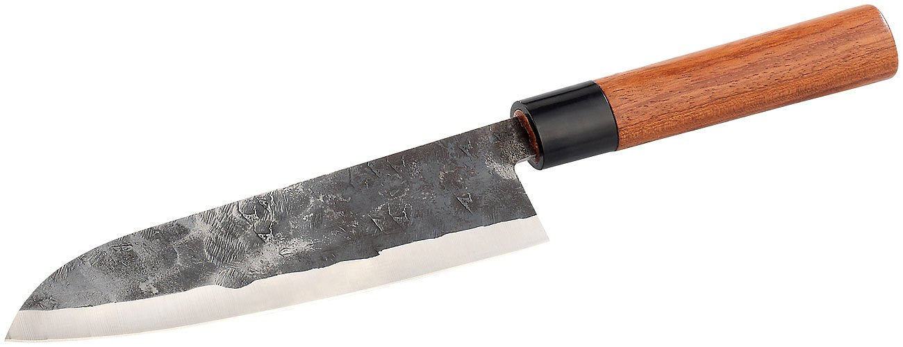 Tokio KitchenWare Knives: 3-piece knife set, handmade, with genuine wood handle (Chinese Knives Set, China, Knife block)