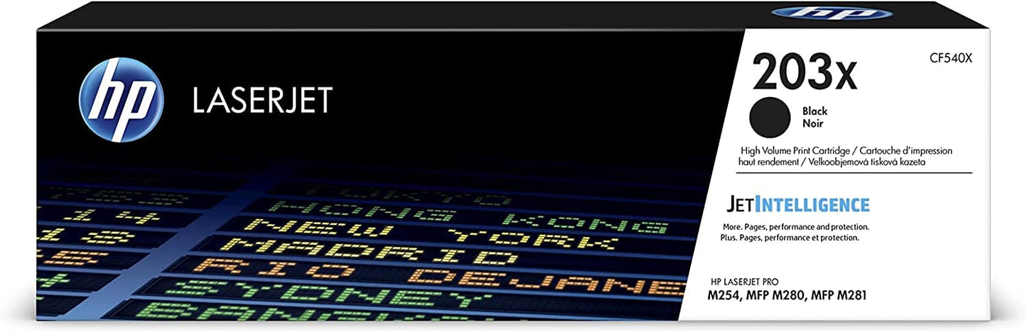 HP 203X (CF540X) Original high-yield black toner for HP LaserJet Pro M254, XL