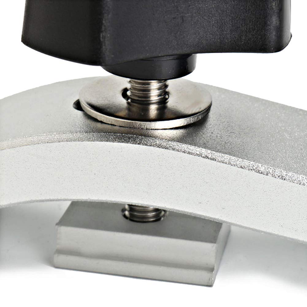2 pcs quick clamping set, made of metal, for T-slot rails, woodworking tool