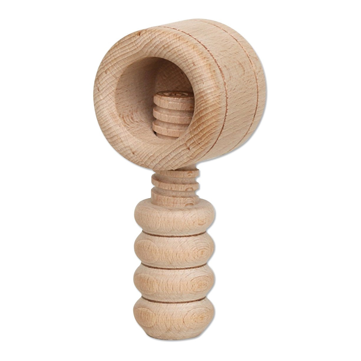 DecorHeroes24 3-piece wooden nutcracker high-quality craftsmanship, approx. 12 cm