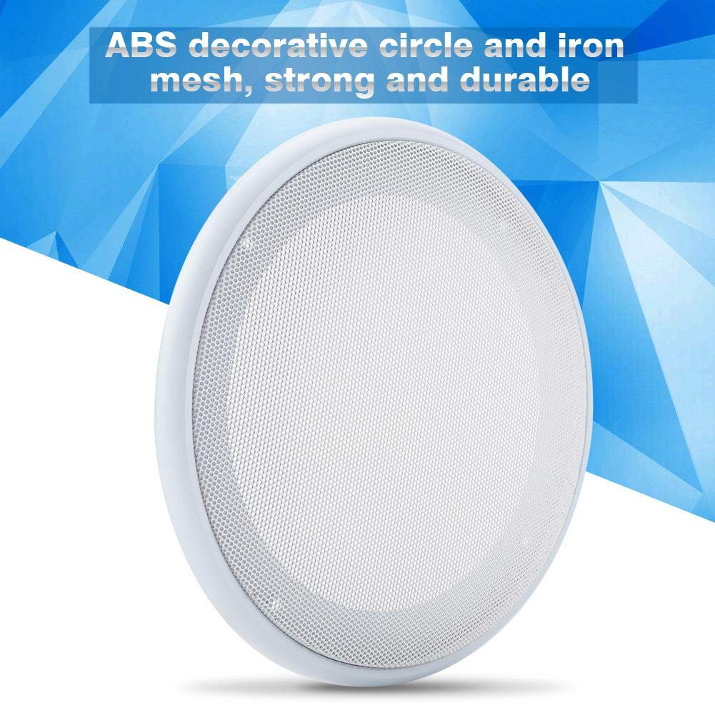 2PCS Speaker Grill, Speaker Cover Protective Metal Mesh, Audio System Grille Speaker Cover for Speaker/Car Audio System (8 Inch)