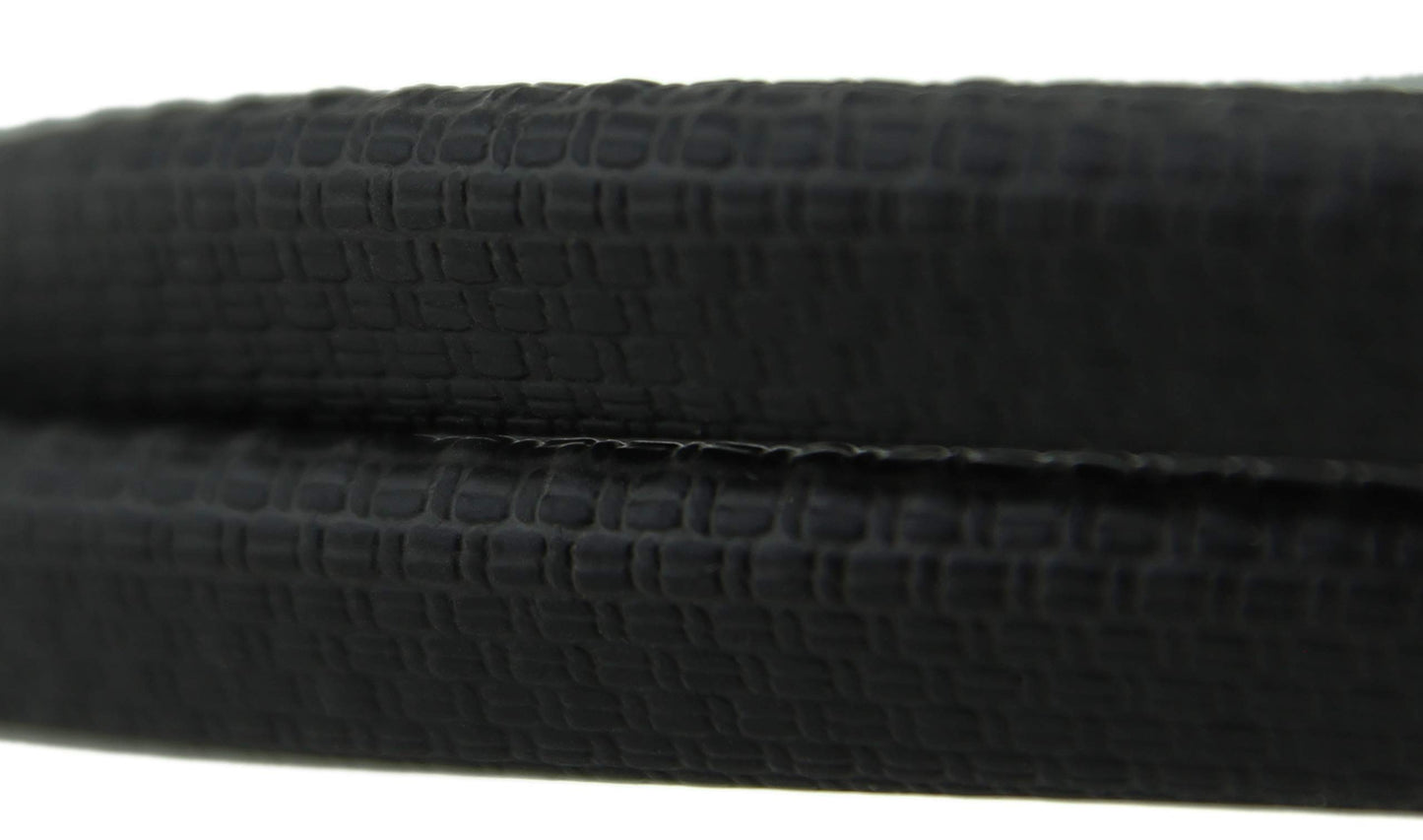 SMI edge protection profile KS1-2S-M for 1-2mm PVC with steel reinforcement Black self-clamping without adhesive - Edge protection, bead profile, edge profile, edge protection strip for car doors, sheets (20 m)