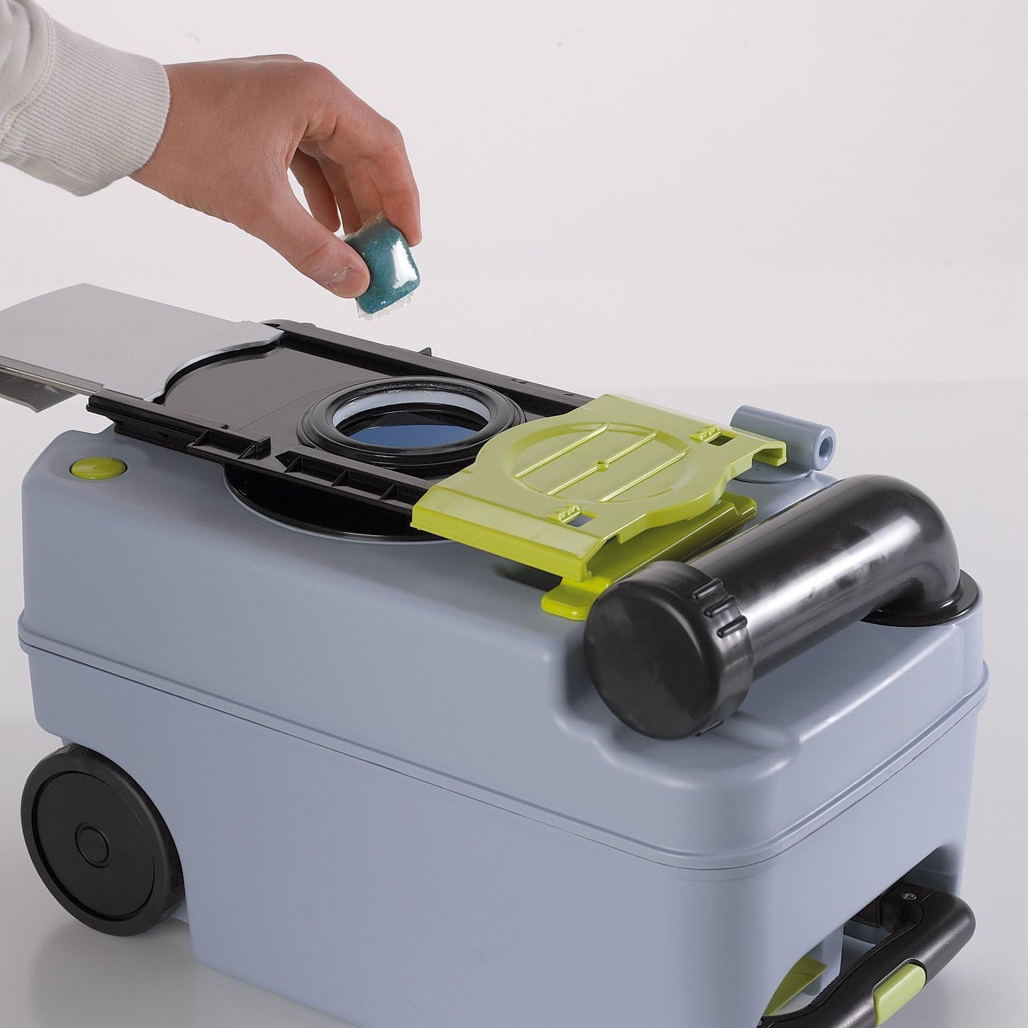 DOMETIC Green-Care Tabs for camping toilets: Highly effective sanitation cleaner for chemical toilets. Breaks down waste, prevents odors, eco-friendly alternative to sanitation fluid.