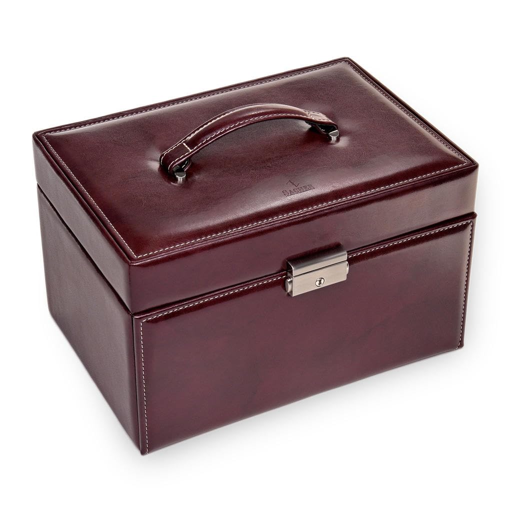 Jewelry box Jasmine florage/bordeaux