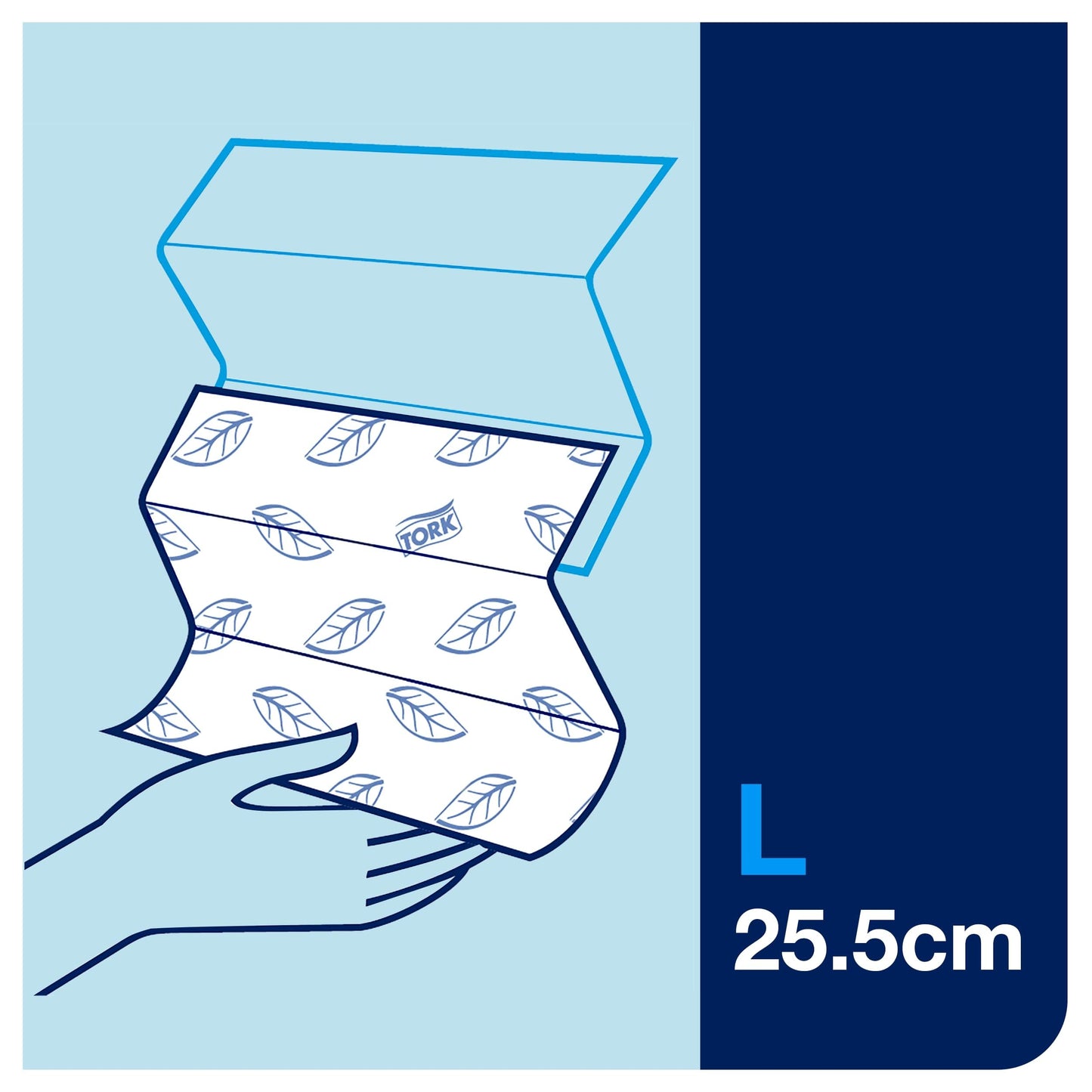 Tork Xpress Soft Multifold Hand Towels White H2, Advanced quality, 2-ply, Zigzag fold, absorbent, 21 x 180 sheets, 120398