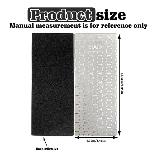 5 Piece Diamond Sharpening Stones Set: 200/400/600/1000/2000 grit diamond sharpening stone, diamond knife sharpener plate, diamond sharpening stones for kitchen tools outdoor use