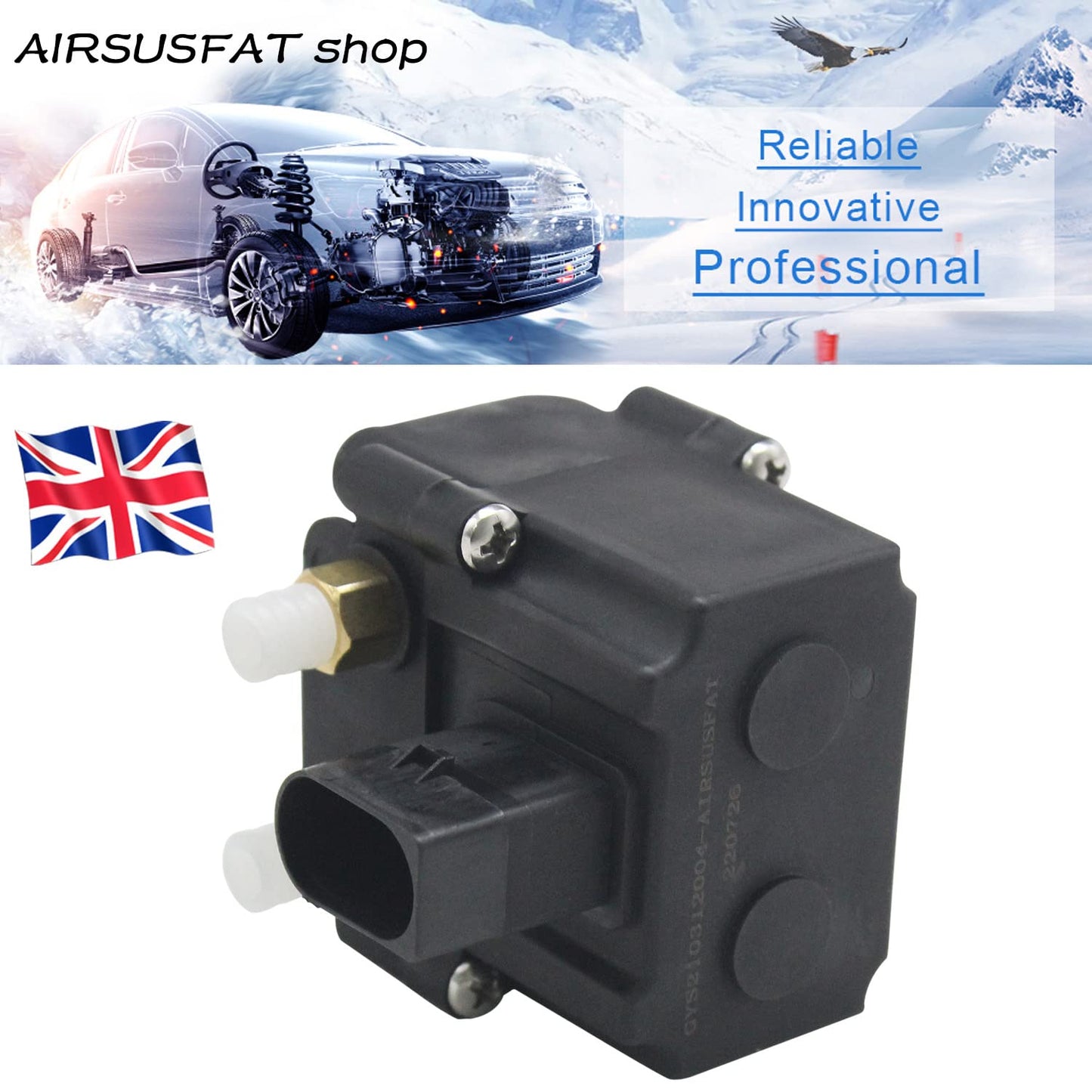 Airsusfat air suspension compressor valve block fits BMW F01 F02 F07 F11 X5 F15 X6 F16 air ride solenoid 37206789450 37206784137.
