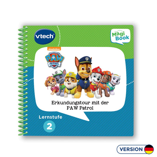 Vtech 80-480204 Level 2 - PAW Patrol MagiBook Learning Books, Multicolor & 80-480604 - Magibook - Level 2 - Alphabet Adventure