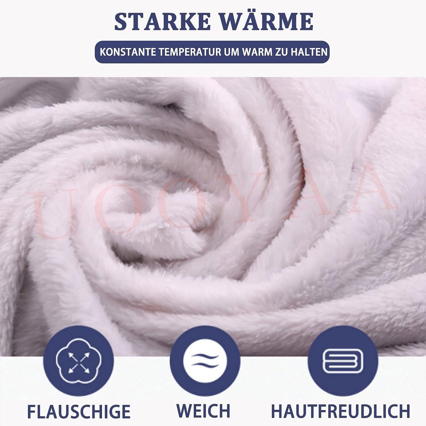 Cuddle blanket fluffy to our daughter from parents, Personalized gifts blanket German Mom and Dad to Daughter Coverlet Positively Encourage Fleece blanket Throw blanket Sofa blanket (150×200cm)