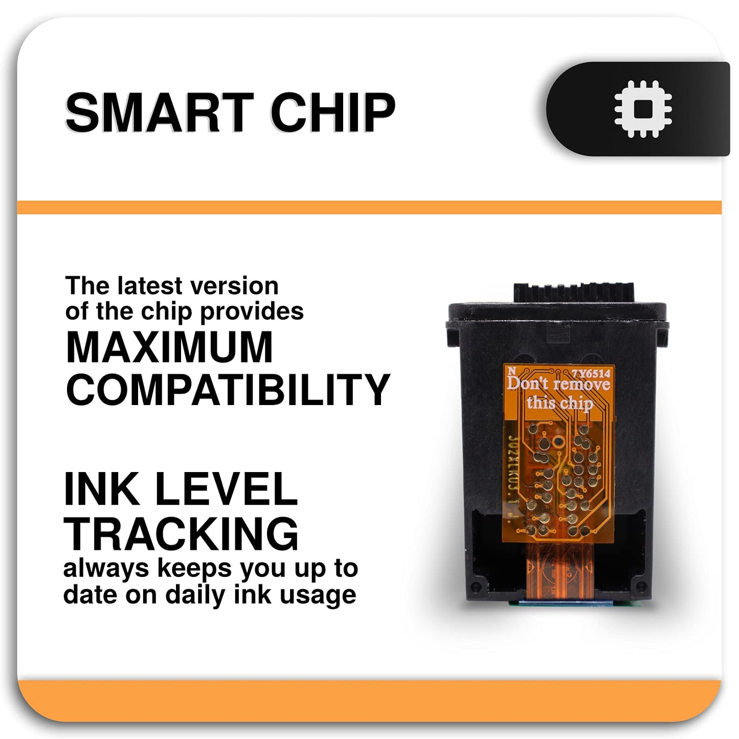 Inkwood 540XL Black Compatible for Canon Printer Cartridges 540, Canon PG 540 XL for TS5150 Printer Cartridges, for Canon Pixma TS5151, MG3650, MG3650s, MG4250, MG3600, MX475, MX535 Cartridges