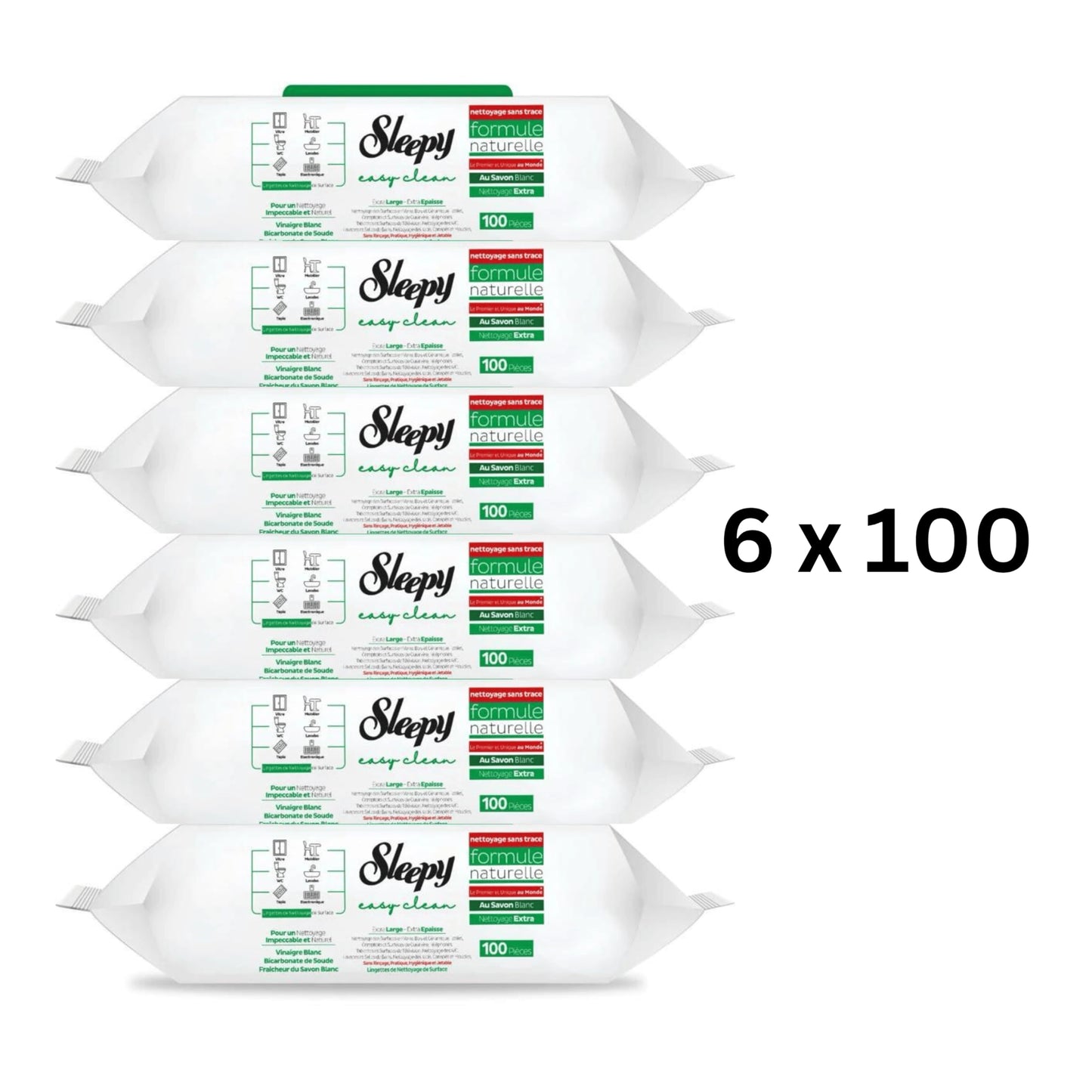 Sleepy Surface Cleaning green color, white soap smell
