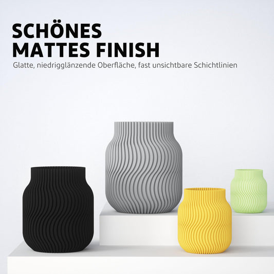 ELEGOO Matte PLA Filament Matte Beige 1KG, 1.75mm 3D Printer Filament Accuracy +/- 0.02mm, 1kg spool (2.2lbs) for Most 3D Printers