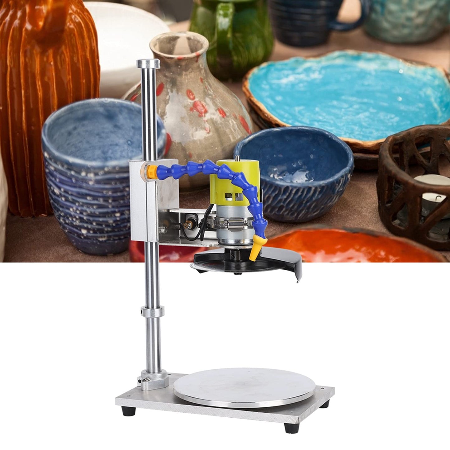 Electric glass bottle cutter tool kit DIY machine for cutting wine, beer, and whiskey bottles.