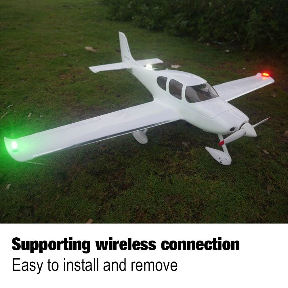 rc fixed wing light, wireless LED light for rc fixed wing aircraft, light for rc helicopter, drone, model airplane, DIY projects