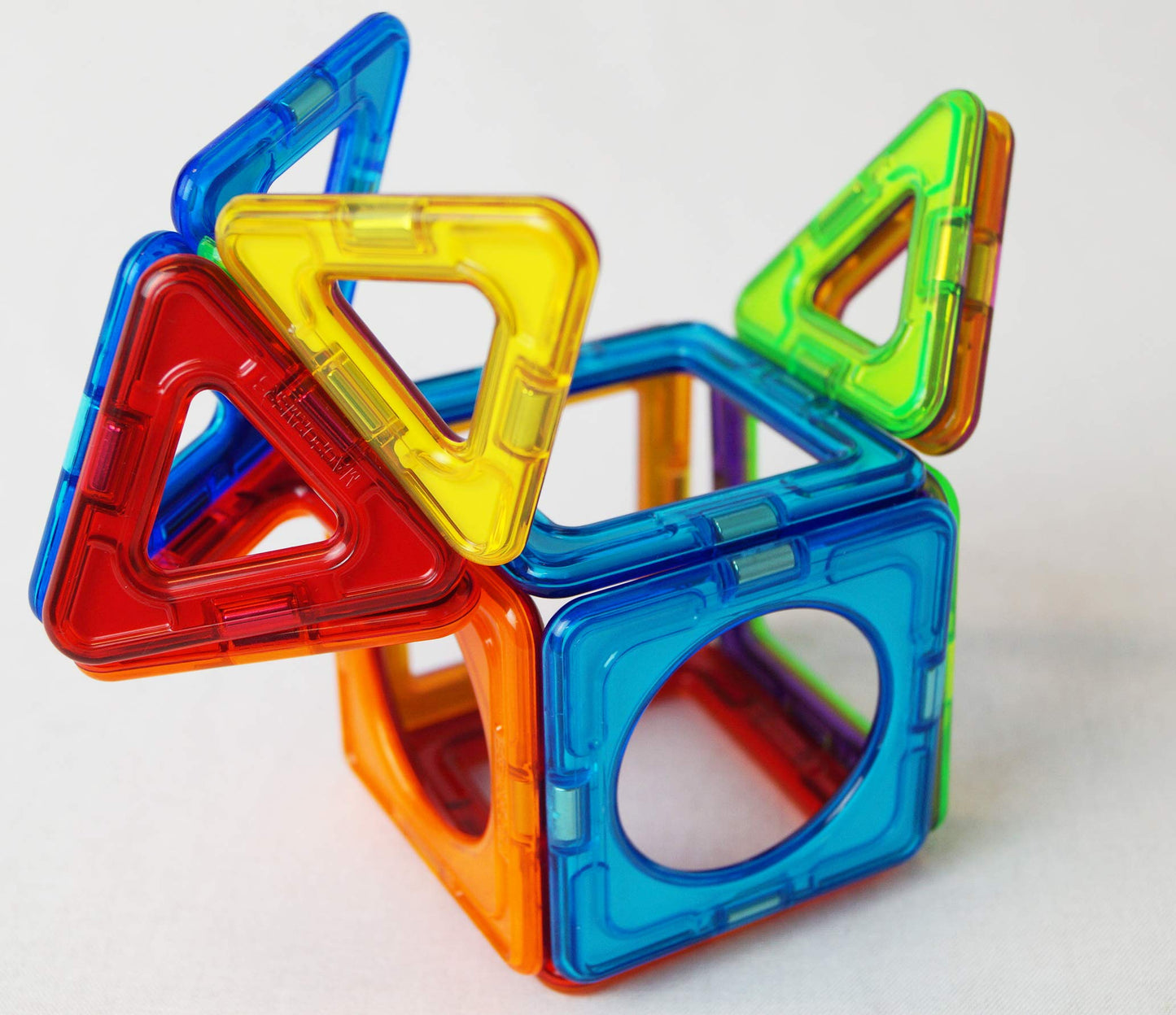 Magformers Basic Plus magnetic building vehicle, 14 circles, multicolor