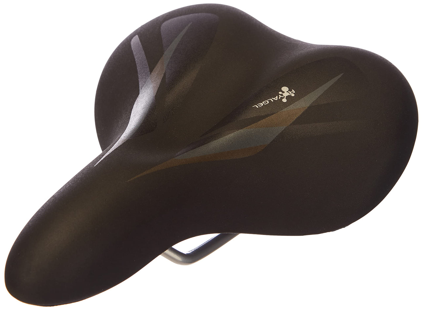 Selle Royal Adult Elastomer Gel Touring Saddle, Black, One Size & Women's Gel Trekking Saddle, Black, One Size.