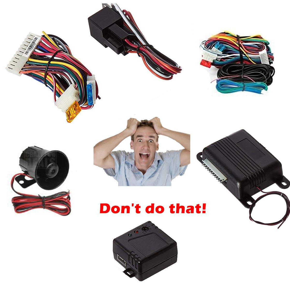 Improved bike alarm, waterproof, with remote control, vibration, for motorcycle, bike, door, burglary alarm, adjustable sensitivity, window/door alarm vibration sensors
