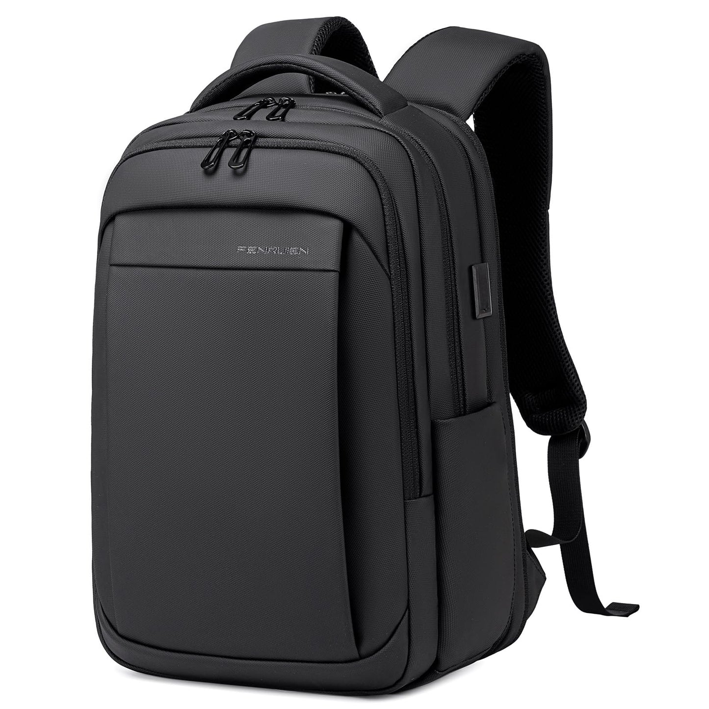 Fenree.geer Backpack Men - Carry-On Backpack 15.6-Inch Laptop Backpack Expandable (Waterproof & Anti-Theft) - Elegant Laptop Bag for Office, Travel, Commuting, and School - Unisex Design