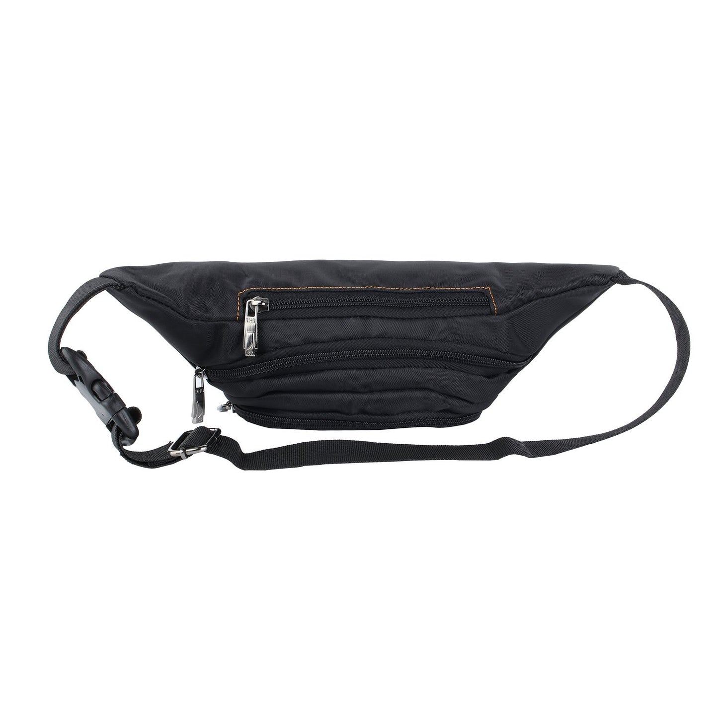 Waterproof waist bag suitable for travel, sports, and all outdoor activities. Waist bag for both men and women, waterproof hip bags for running (Black)