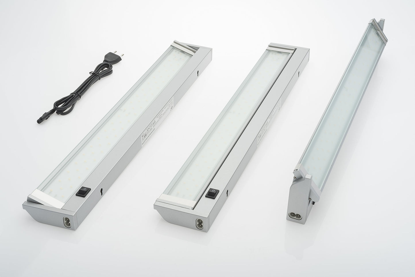 Rolux LED-LLH-310, 10W, 3000K~6500K, Surface Mounted/Under Cabinet Light, Aluminum, 10 watts, silver, 57.5 x 8.5 x 3.5 cm