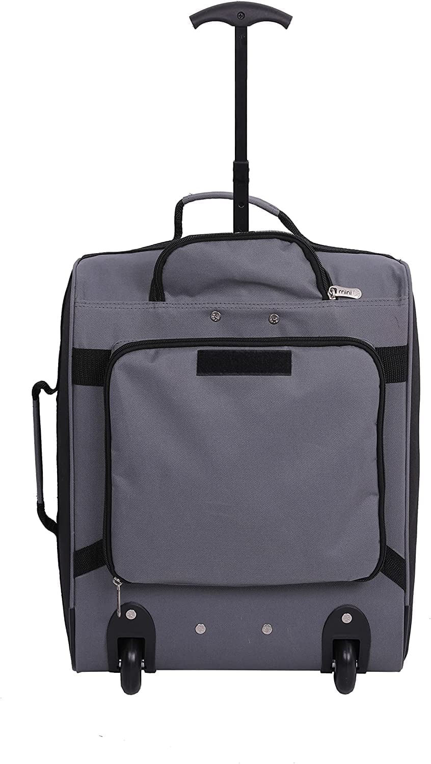 Aerolite MiniMax kids luggage 45x36x20 Easyjet Maximum Size 30L Carry-On New 2024 Under Seat Trolleys Backpack Carry On Hand Luggage Bag with 2 Year Warranty (Black)