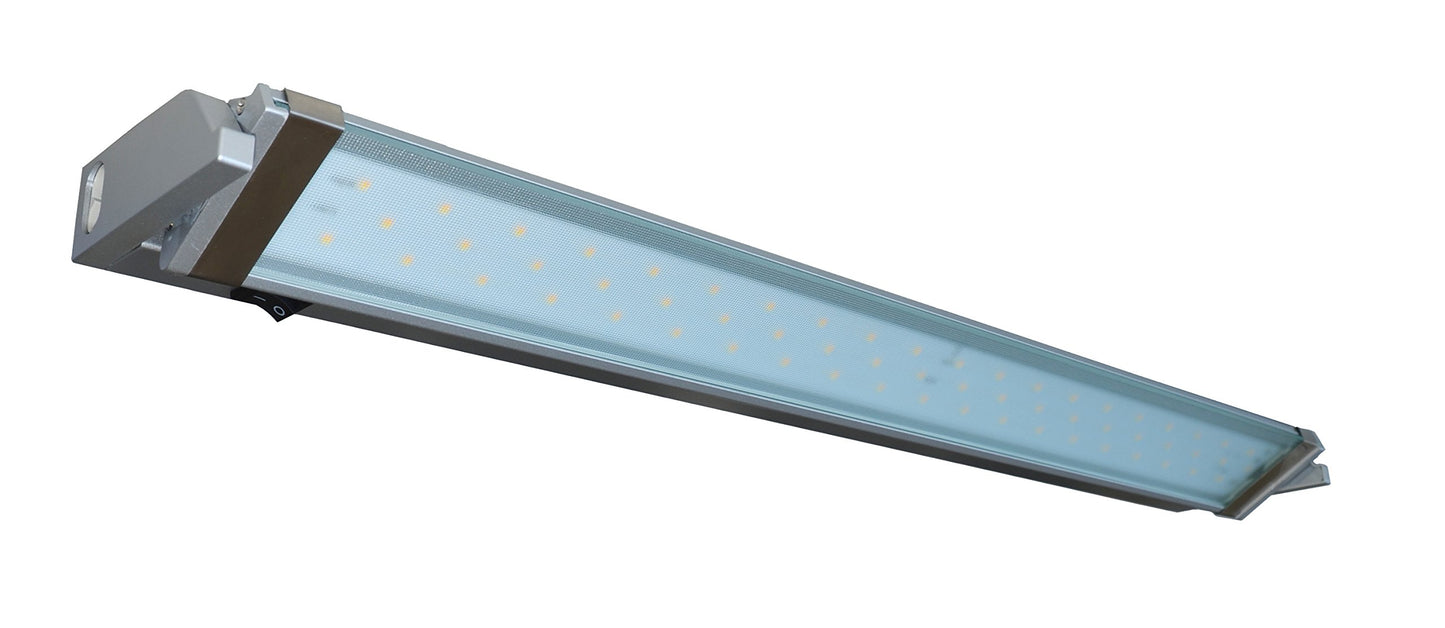 Rolux LED-LLH-310, 10W, 3000K~6500K, Surface Mounted/Under Cabinet Light, Aluminum, 10 watts, silver, 57.5 x 8.5 x 3.5 cm