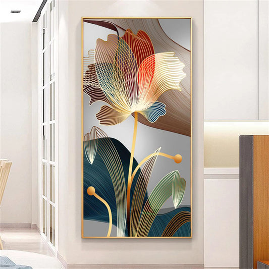Sarah Duke 5D DIY Diamond Painting Kit, Flower Diamond Painting Pictures XXL, DIY Diamond Painting for Kids and Adults for Wall Decoration (50 x 90 cm)