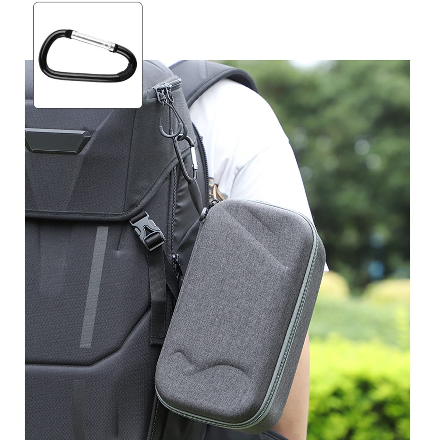 Honbobo Bag Case compatible with DJI Mavic 3 Pro Storage Bag Carry Case Accessories compatible with DJI Mavic 3 Pro/DJI Mavic 3 Classic/DJI Mavic 3 (Drone Bag)