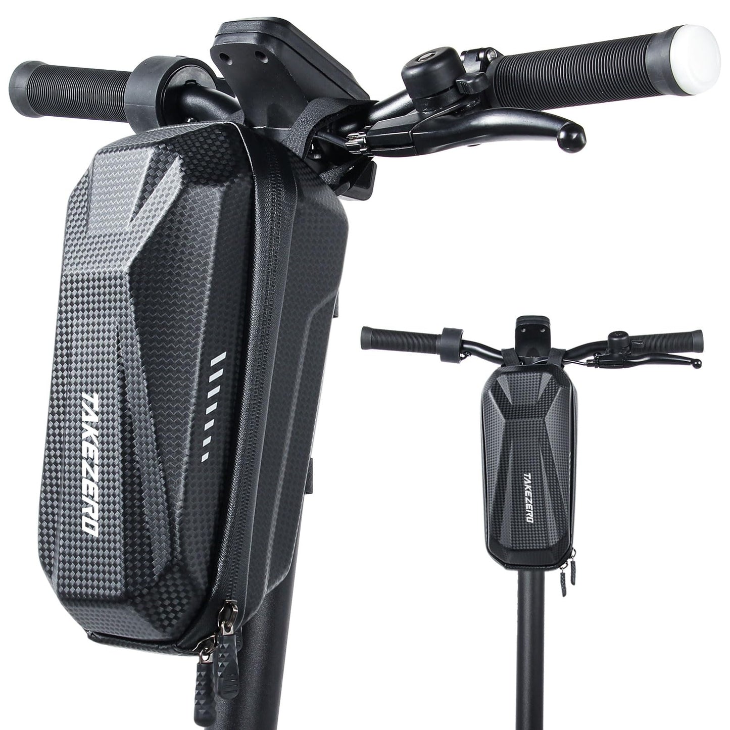 Fair and Scooter Bag for Scooter, 3L Large Capacity Scooter Bag, waterproof Front Tube Bag with Eva Hard Sell, Handlebar Bag Escooter for Xiaomi Mijia Sedway Ninebot