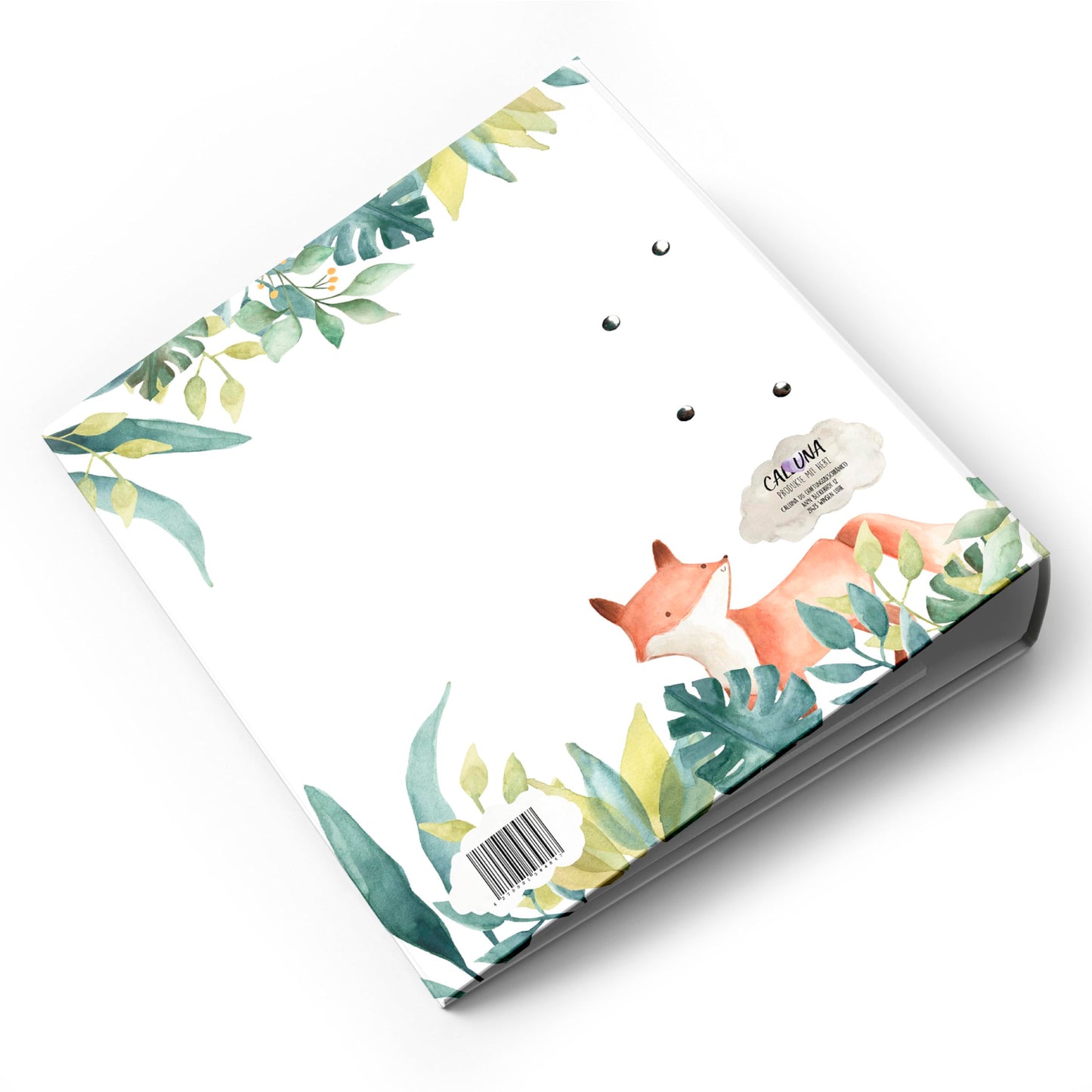 CALLUNA® "My Memories" collection folder with handle - kindergarten folder - kindergarten collection folder - resource-saving production - includes EXTRA treasure hunt - gift - baby animals.