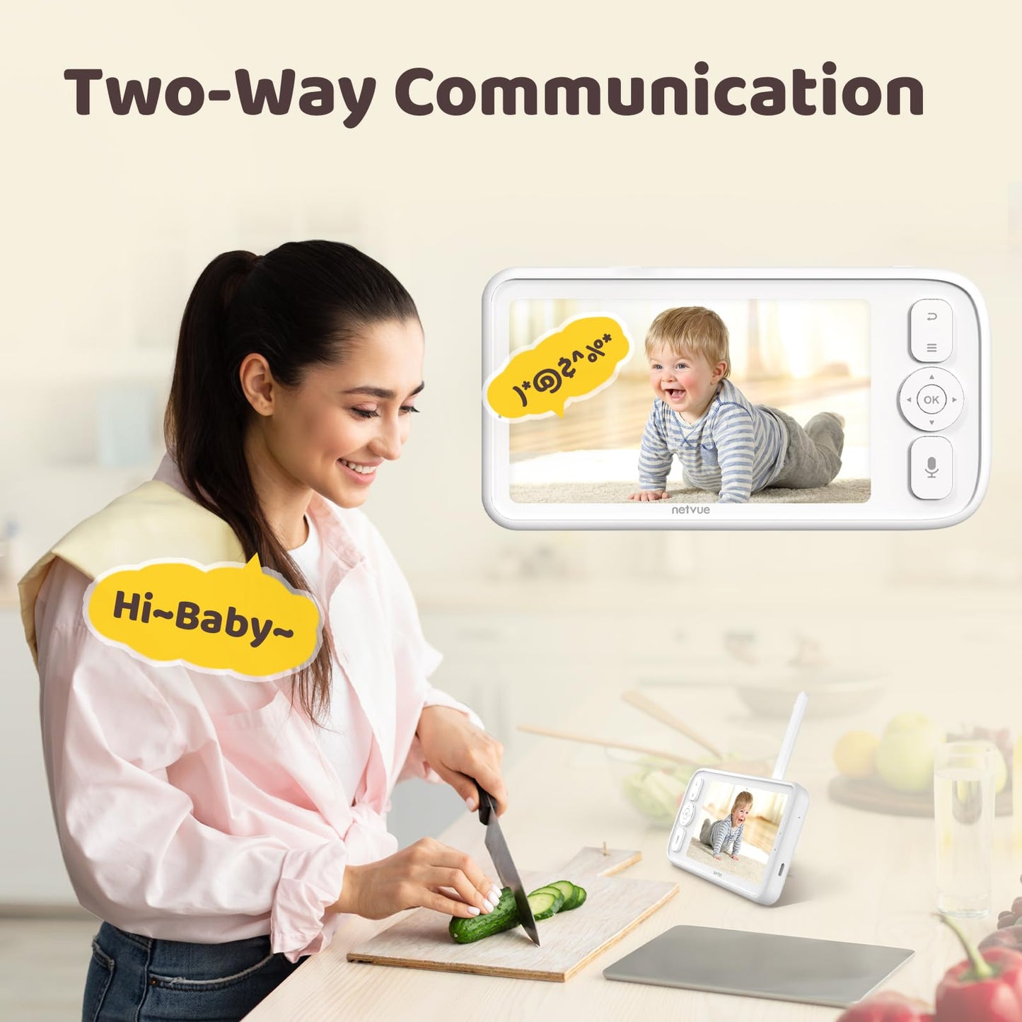 NETVUE Baby Monitor Camera