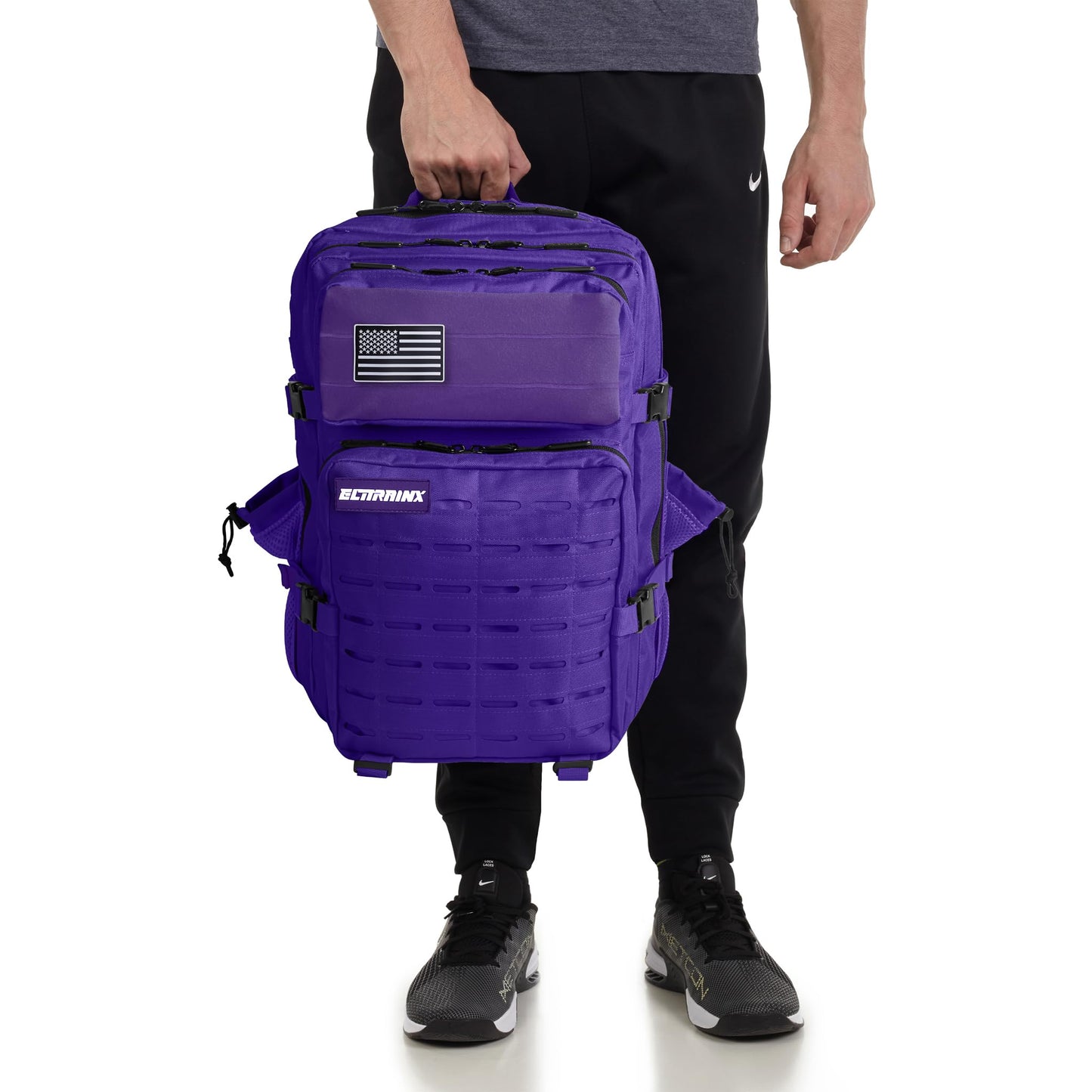 ELITRAINX V2 Military Backpack, 45L, waterproof, Cross-Training, Travel, Sports, Gym, portable, Oxford, 900D by ELITEX TRAINING.
