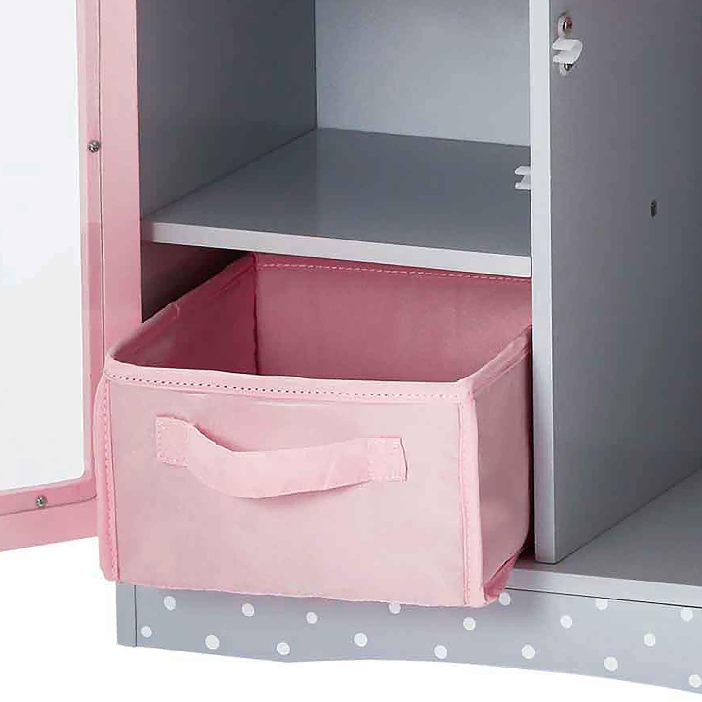 Doll wardrobe wooden doll accessories baby dolls toy Olivia's World TD-0210AG