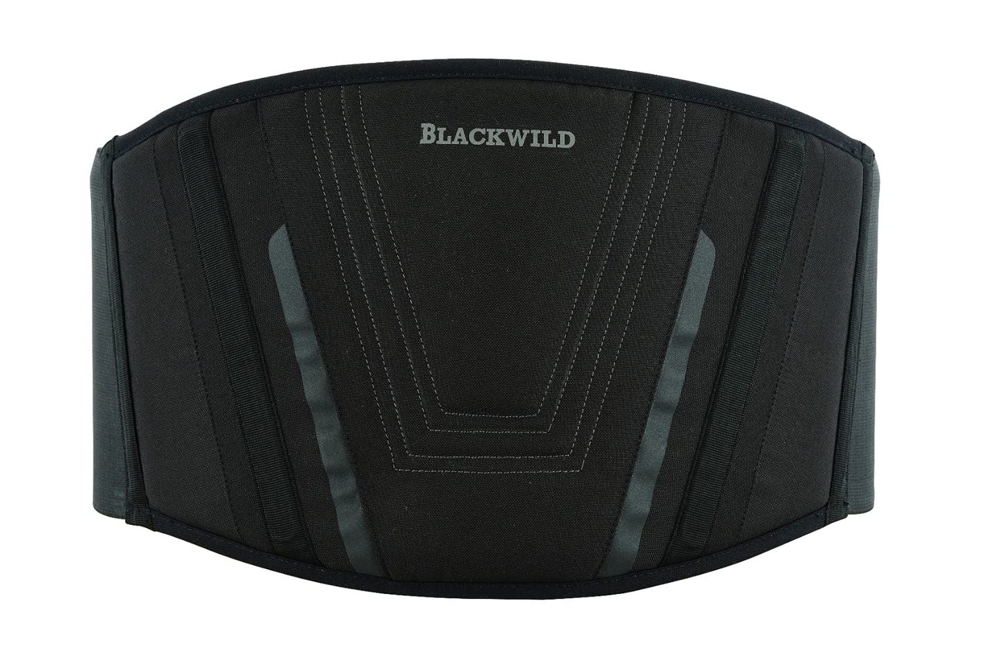 BLACKWILD Kidney Belt Motorcycle| Kidney Belt Motorcycle Men and Women, Basic Black | Effective stabilization kidney warmer lumbar support Kidney Belt (4XL = 155-170cm belly circumference)
