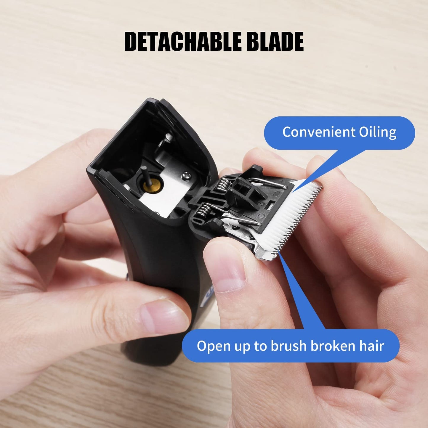 BESTBOMG Intimate Shaver Men Body Hair Trimmer for Men and Women with LED lighting, Waterproof Electric Trimmer for Intimate Area, Body Groomer for Groin, Nose, and Ear Hair.