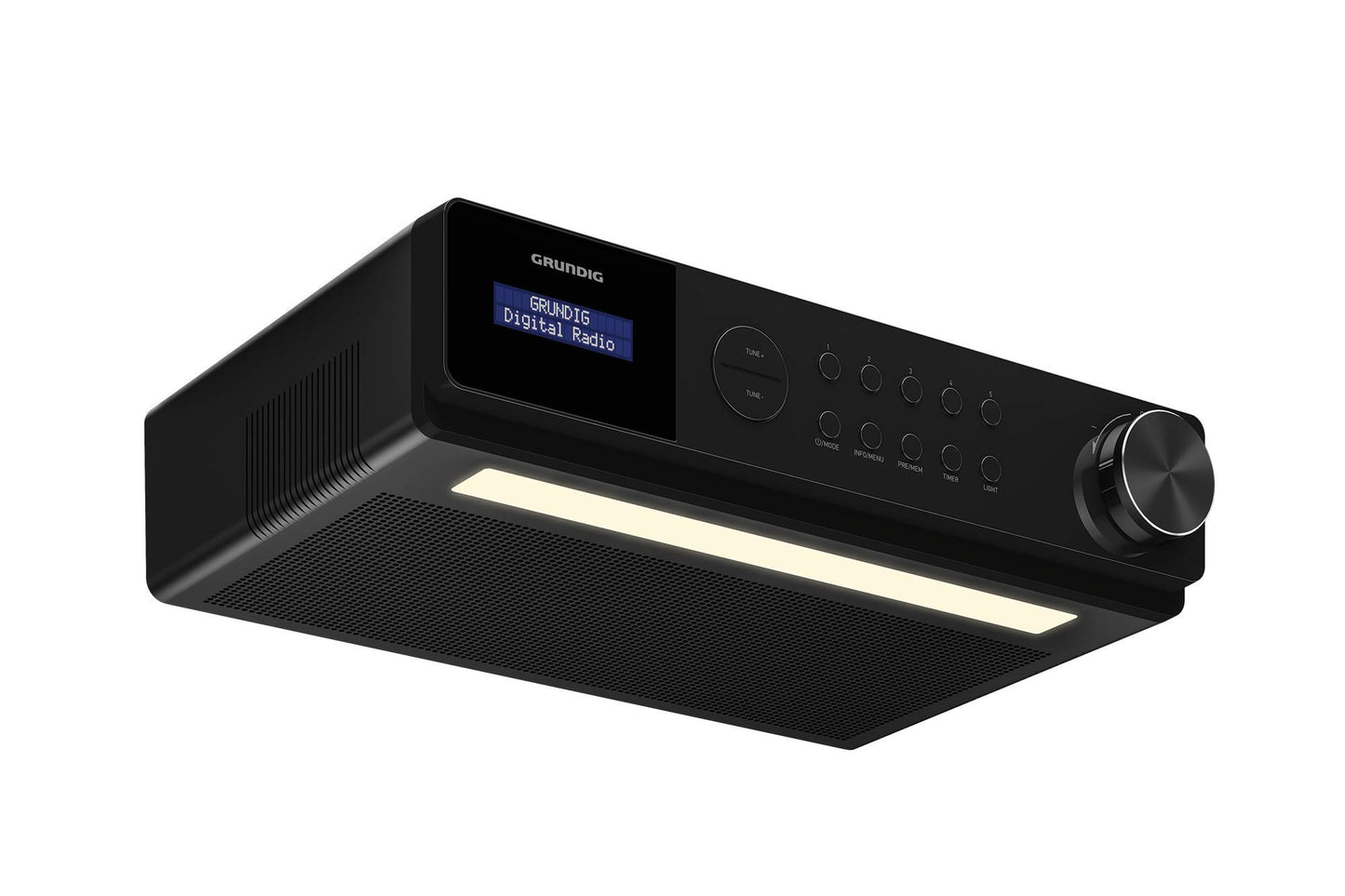 Grundig GKR1040 DKR 1000 BT DAB + Kitchen Radio with Bluetooth and DAB + Reception Black