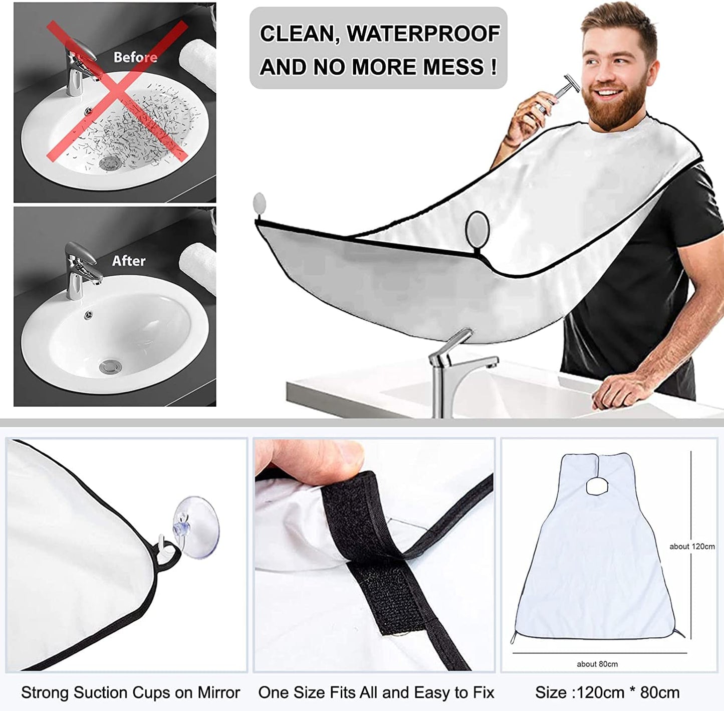 Wet Shaving Set for Men includes Safety Razor, Shaving Brush, Shaving Cream, After Shave Balm, Pre Shave, Shaving Bowl, Shaving Apron, Razor Handle Gift Set Men.