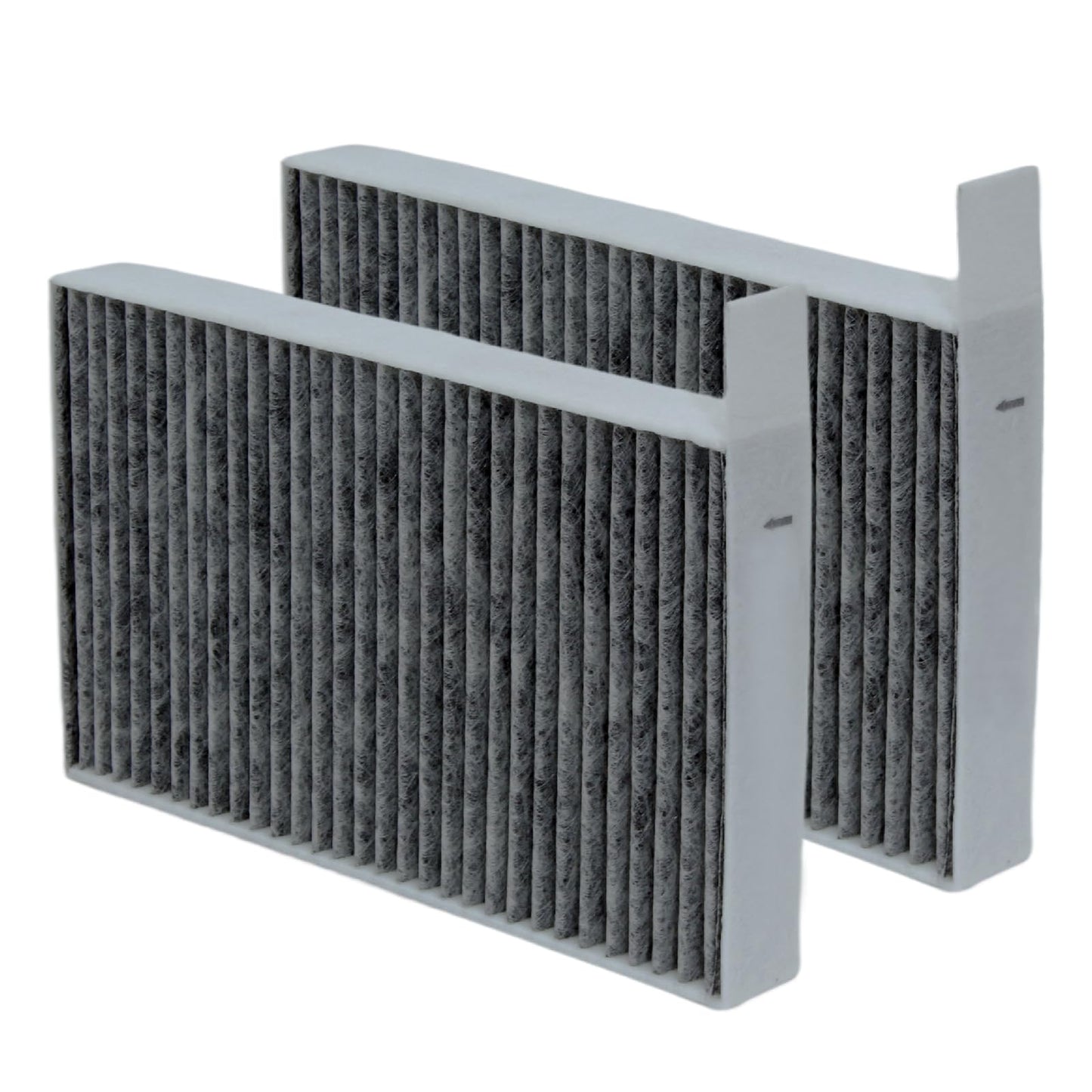 Interior filter compatible with Tesla Model Y & Model 3 - Replacement cabin air filter activated carbon, 2-pack for car