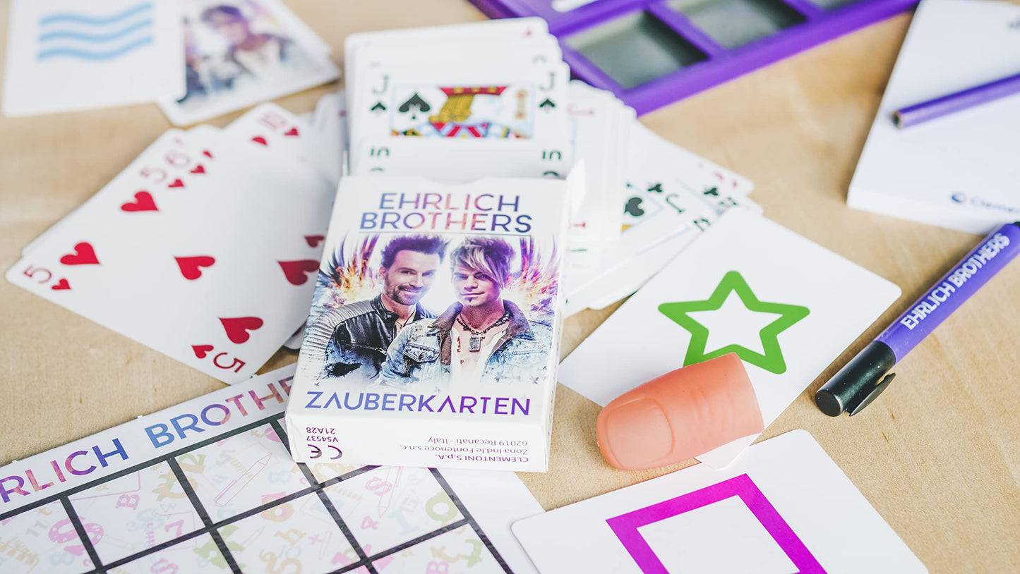 Clementoni Ehrlich Brothers Mental Magic - magic kit for kids aged 7 and up - includes magical instructions for amazing tricks and 3D tutorial videos 59182