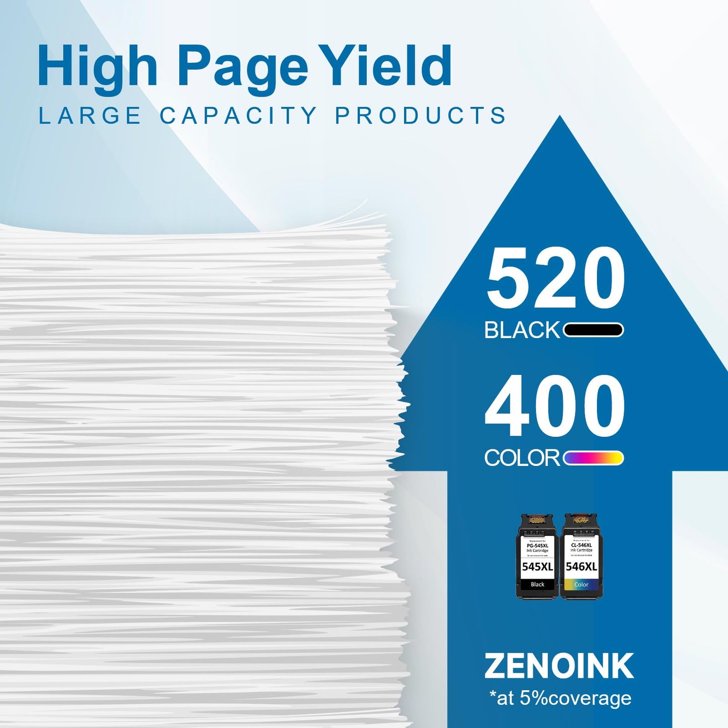 Ink cartridges 545 546 XL, PG-545XL CL-546XL Compatible for Canon ink cartridges 545 546 XL Multipack for Pixma TS3400 TS3100 TS3150 TS3151 TS3300 TS3350 TS3450 TS3355 TR4551 MG2500 MG2550s