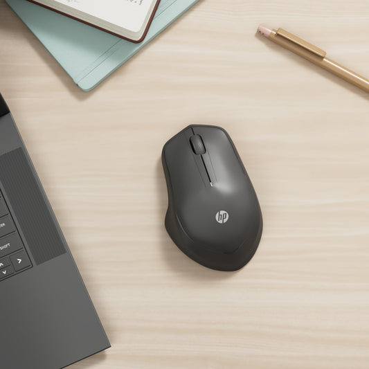 HP 280 Silent Wireless Mouse (ultra quiet clicking, long battery life, wireless dongle) black