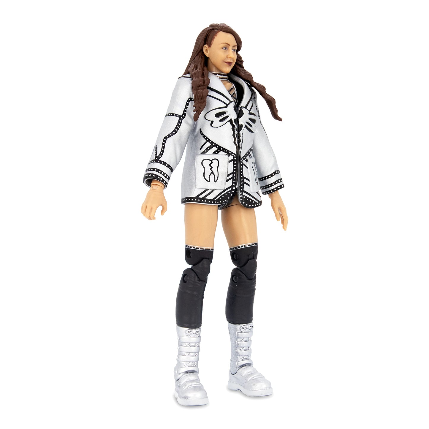 AEW All Elite Wrestling Dr. Britt Baker D.M.D. Action Figure, unmatched collector's item, Series 1, for ages 8 and up.