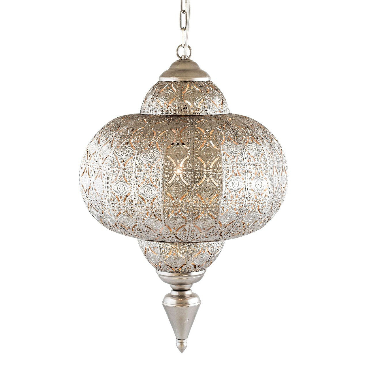 pajoma hanging lamp Morocco, large, Ø 25 cm made of metal with plug