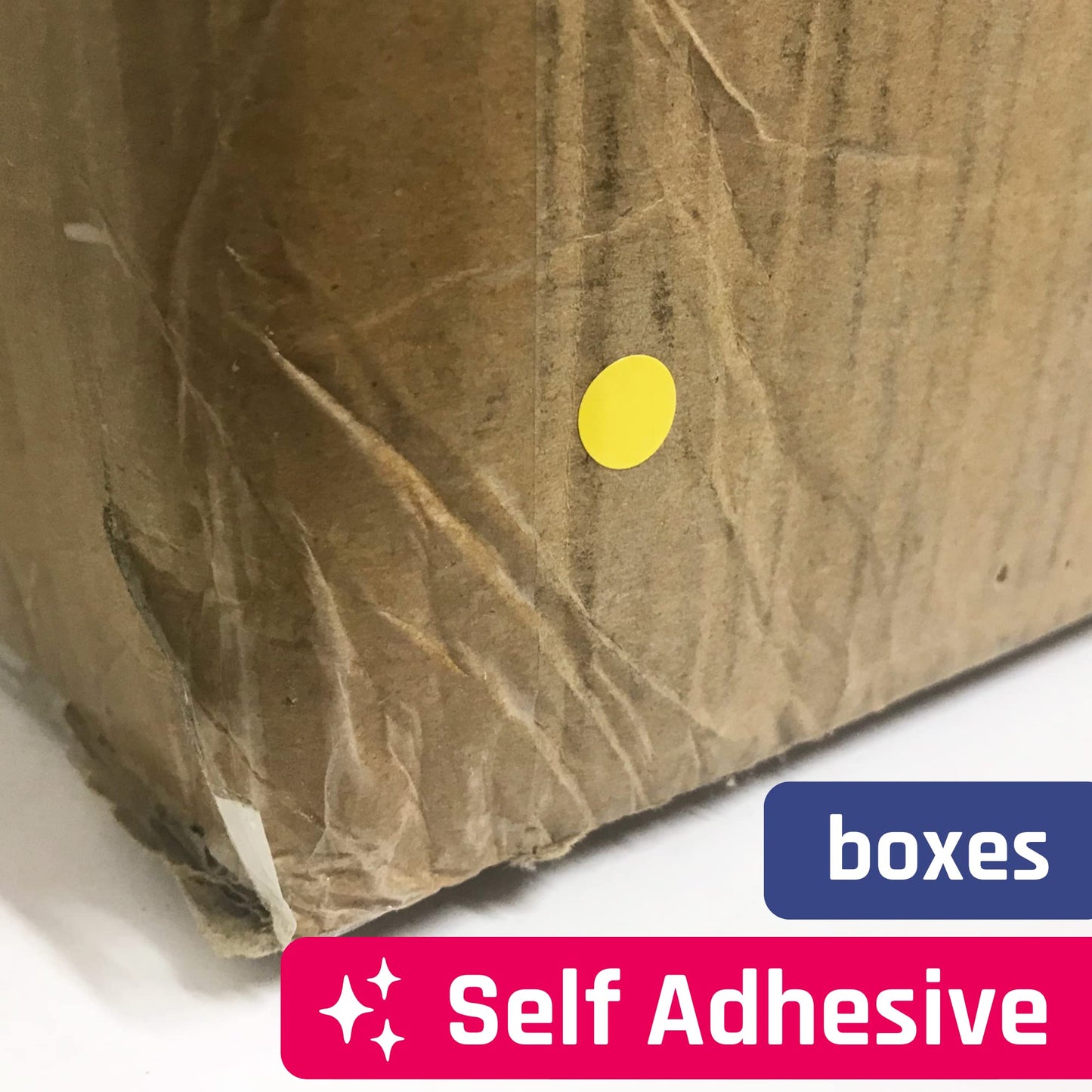 8000 pieces, 20mm adhesive dots stickers labels marking points self-adhesive - Orange