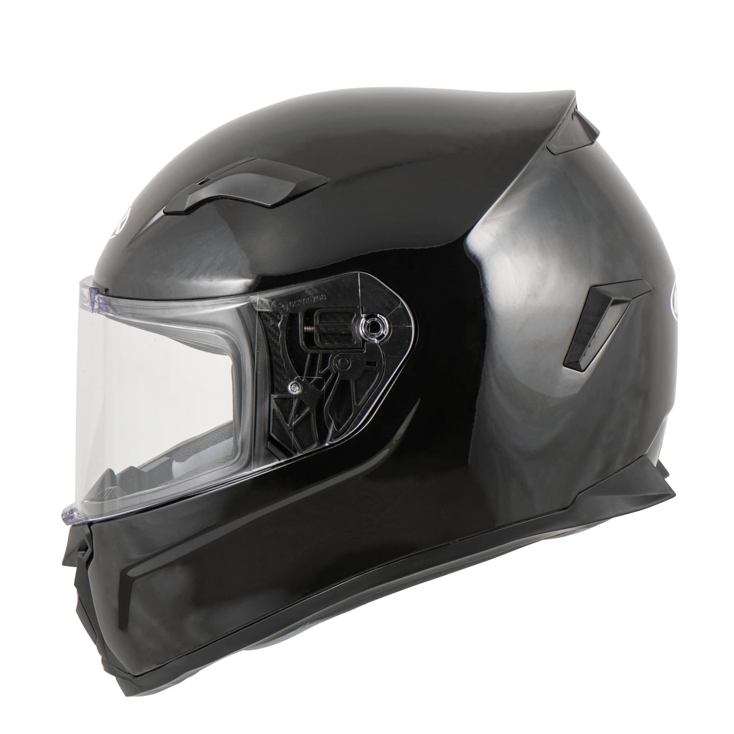 MTR S-6 Evo Full Face Helmet, Motorcycle Helmet ECE 22.06 Certified - Maximum Road Safety, Sturdy & Quiet Motorcycle Helmet, Chin & Head Ventilation, Scooter Helmet for Men & Women, Black, XXL