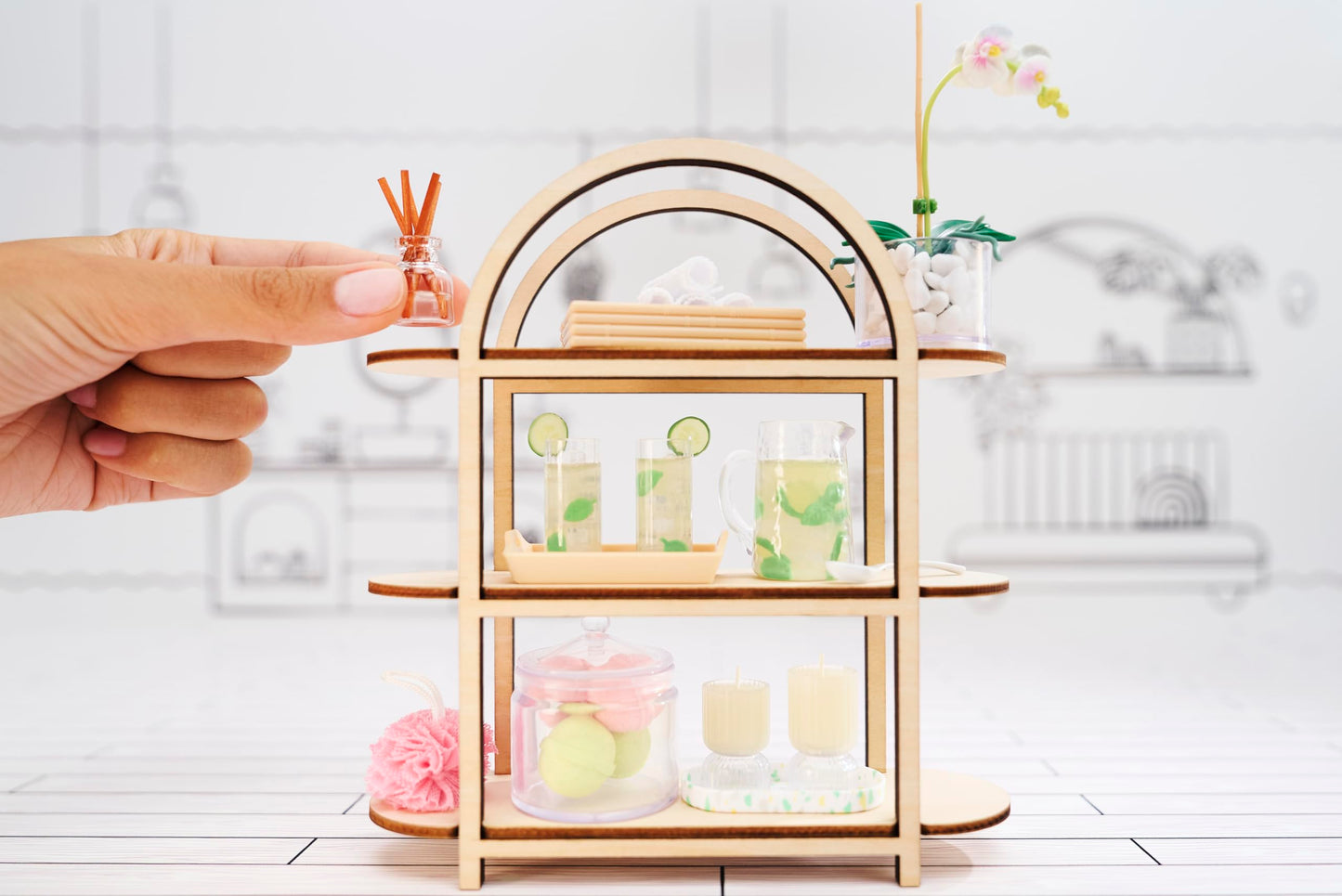 MGA's Miniverse Make It Mini Spa Multipack - Mini collector's items, DIY, Real spa products that actually work, for collectors & kids 8+, Not edible.