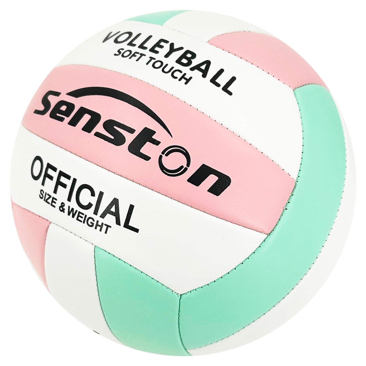 Senston Volleyball Official Size 5, Waterproof Volleyball Ball with Pump, Outdoor Beach Volleyball for Beach, Pool, and Strand.